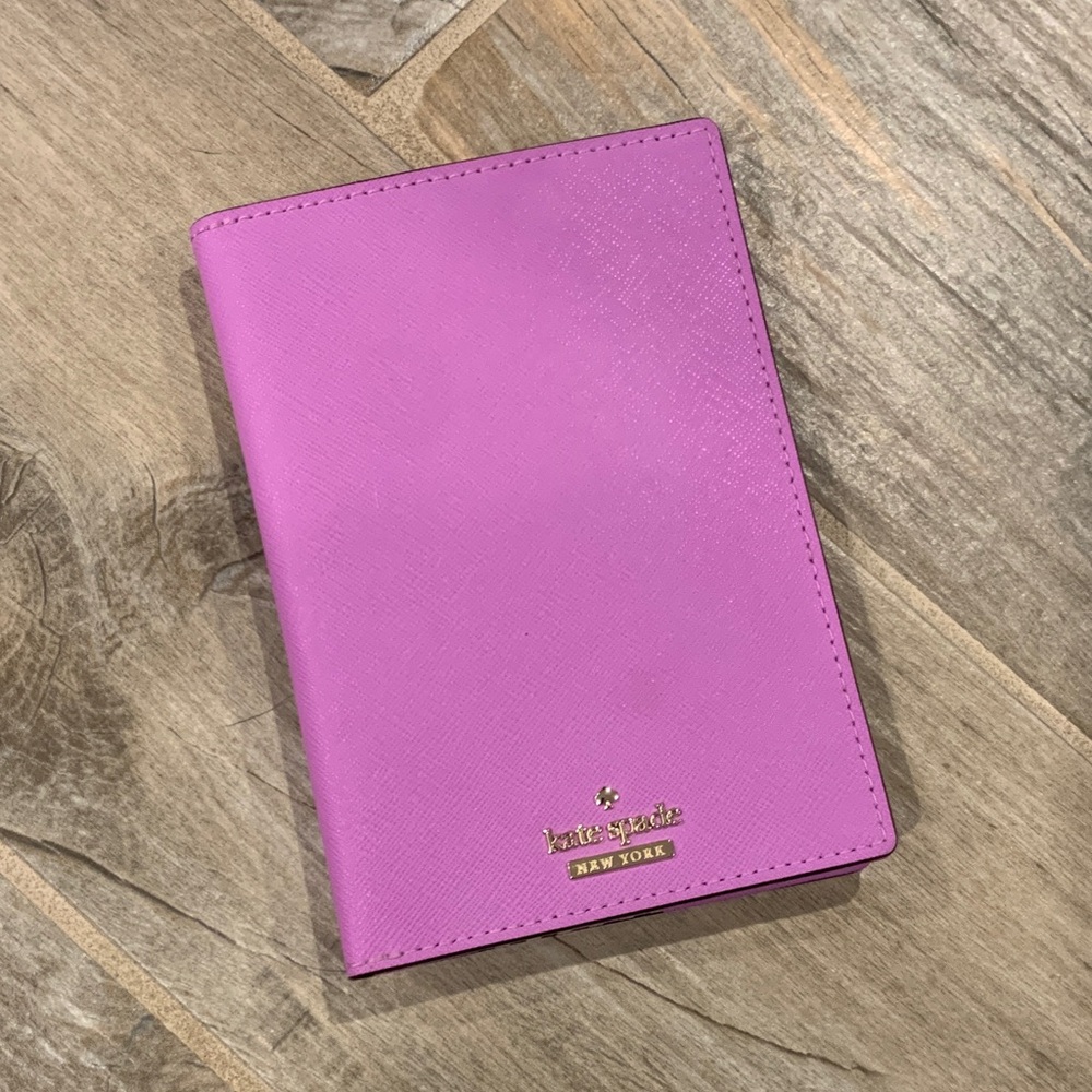 Kate Spade Vibrant Pink Travel Wallet